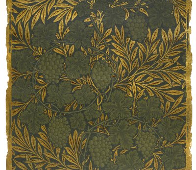 Wallpaper Sample, 1873 by Morris and Company Morris and Company